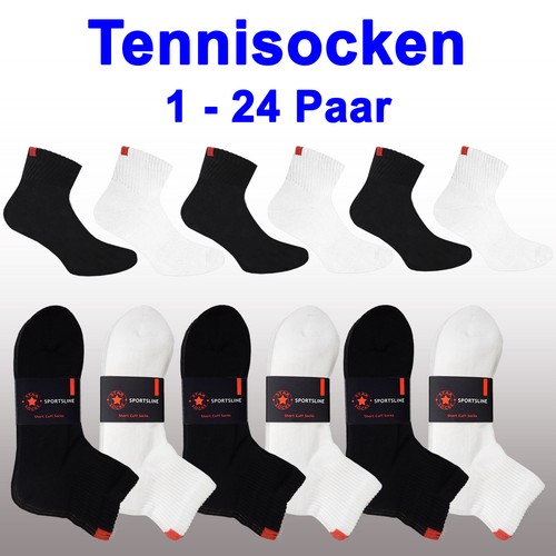 Socken schwarz sport frottee - socken,