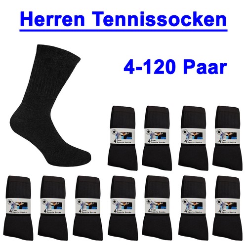 120 paar tennissocken - 4-120,