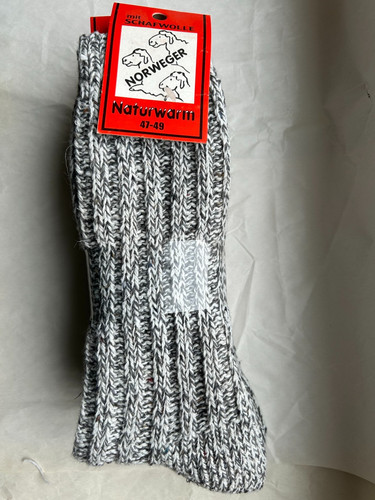 Wollsocken naturwarm 1 - naturwarm, 47-49,