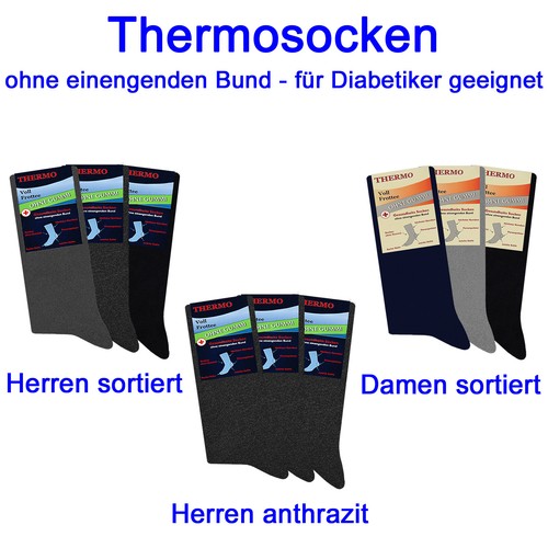 Socken ohne gummi warm schwarz - socken,